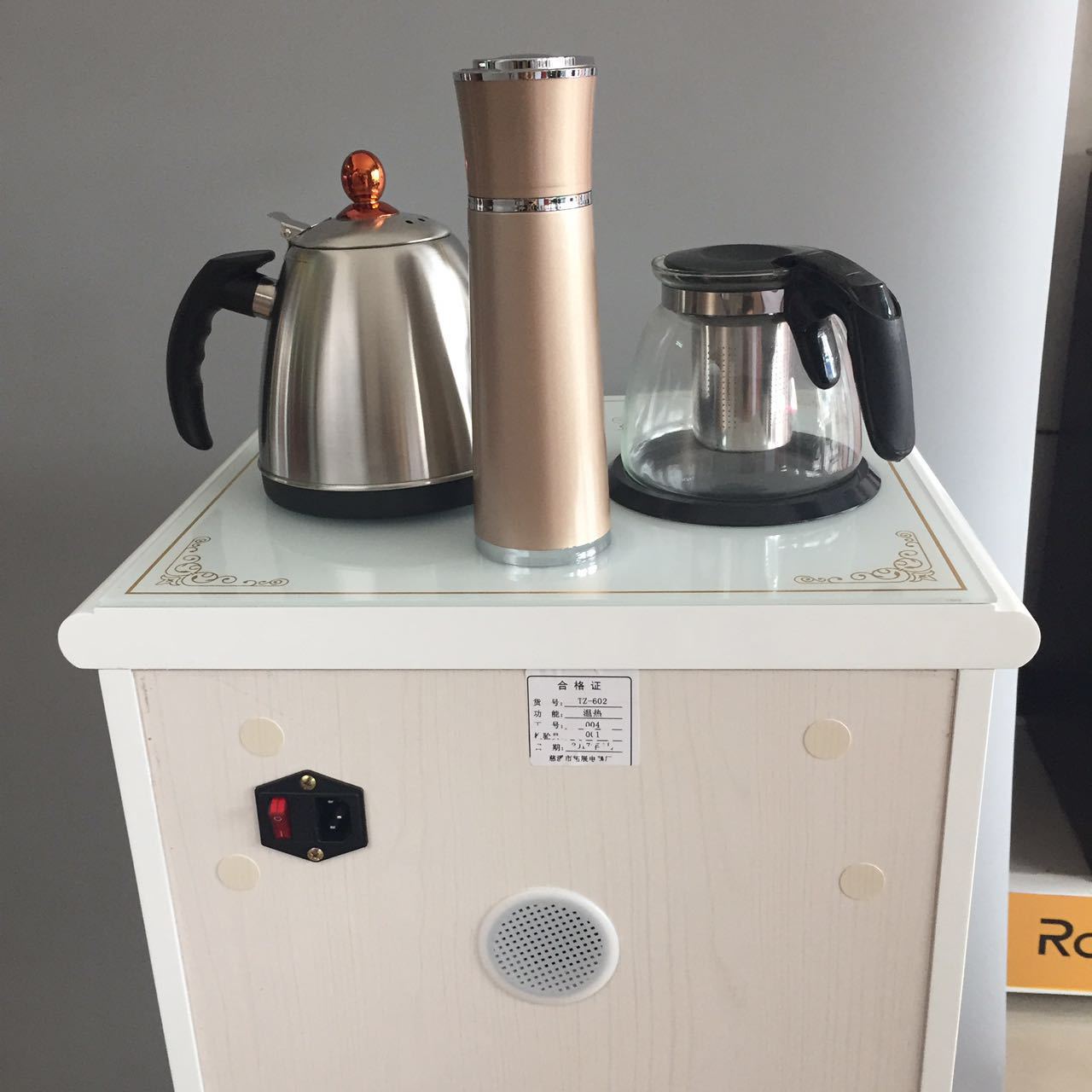 一台起批红木实木茶吧机 复古木头木质欧式茶吧机冰热型 厂家包邮