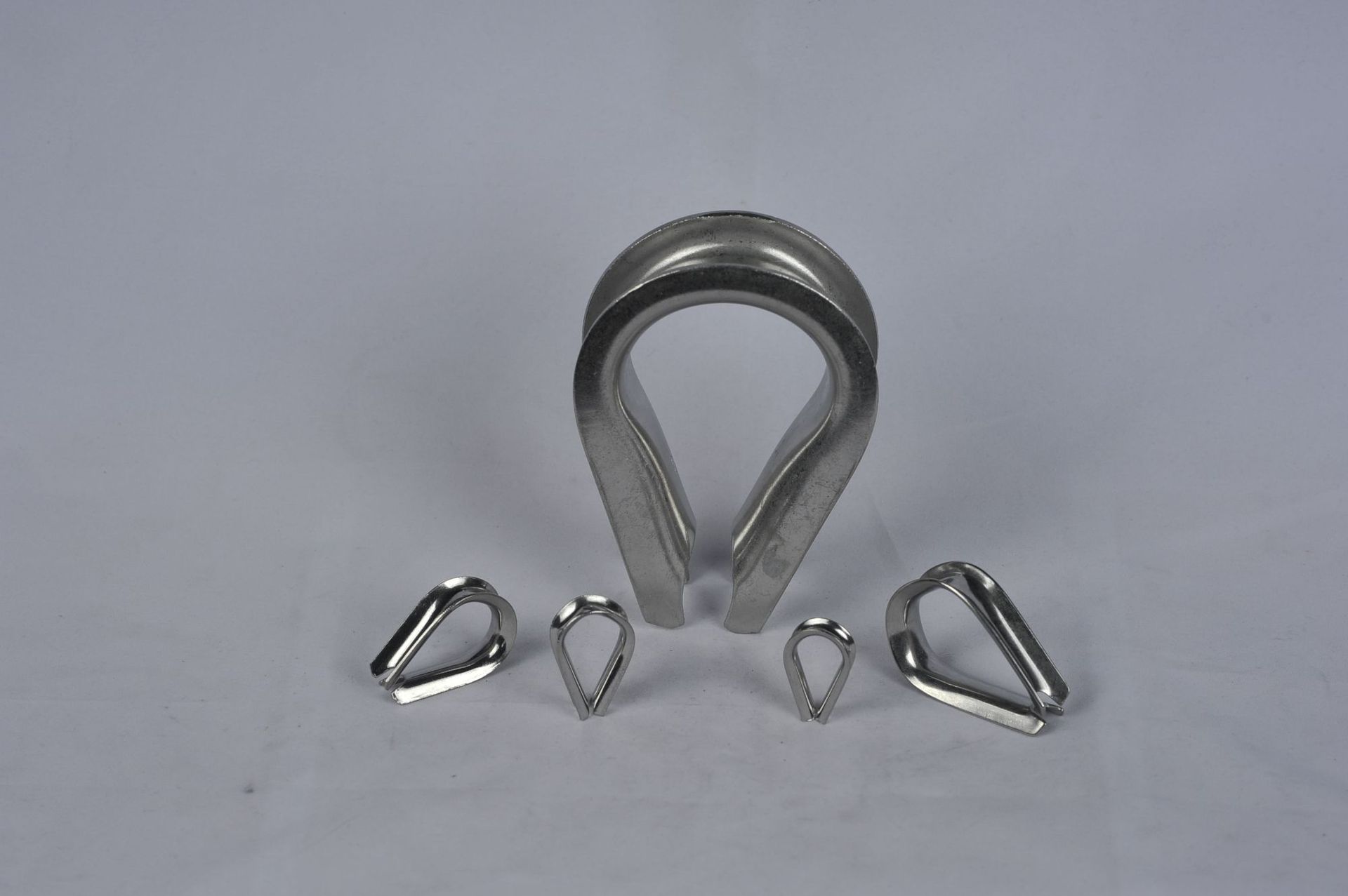 304不锈钢套环 三角环 夸口 三角圈不锈钢钢丝绳保护环 鸡心环