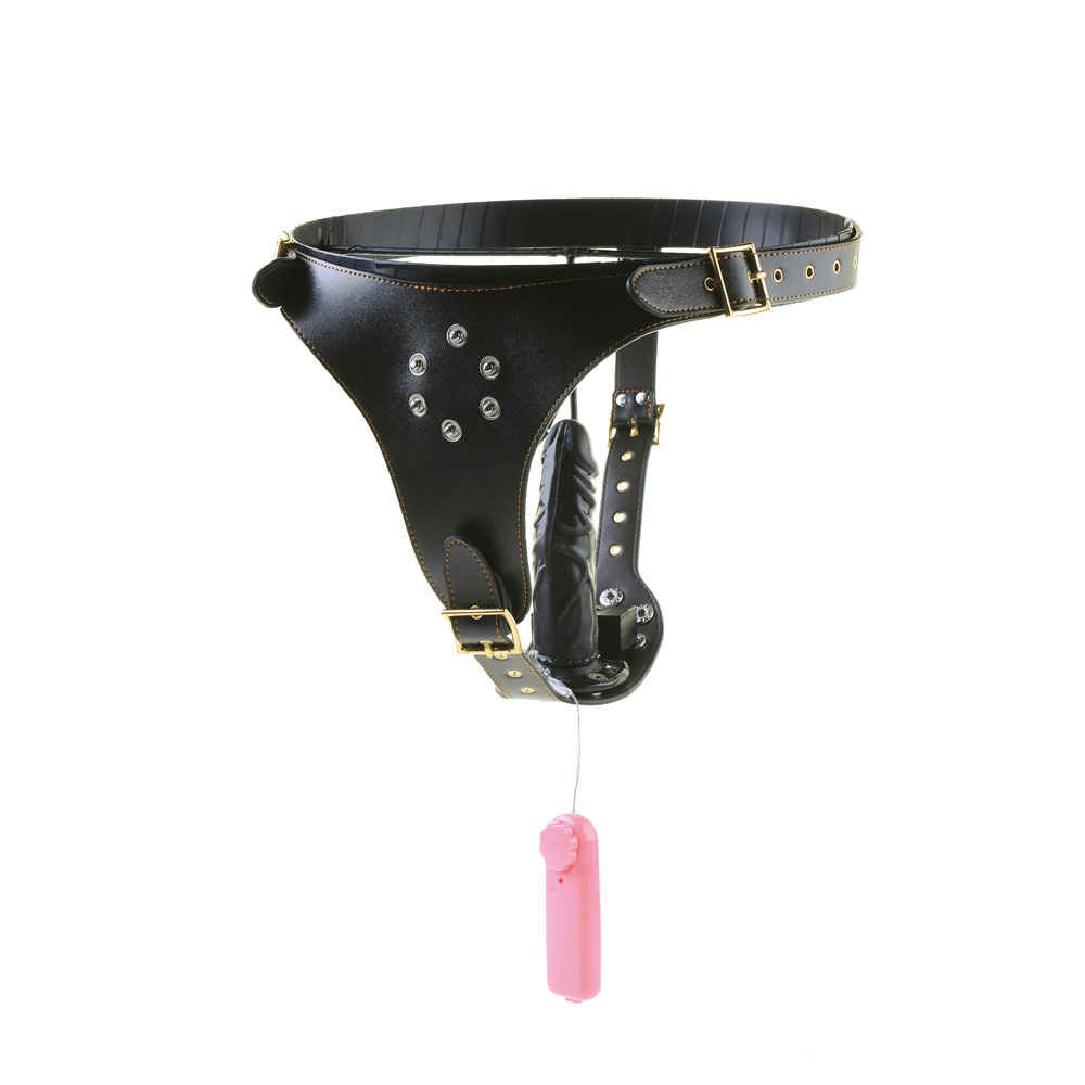 厂家批发一件代销 速卖通爆款 黑帝新款高档女同肛阴栓皮裤多用