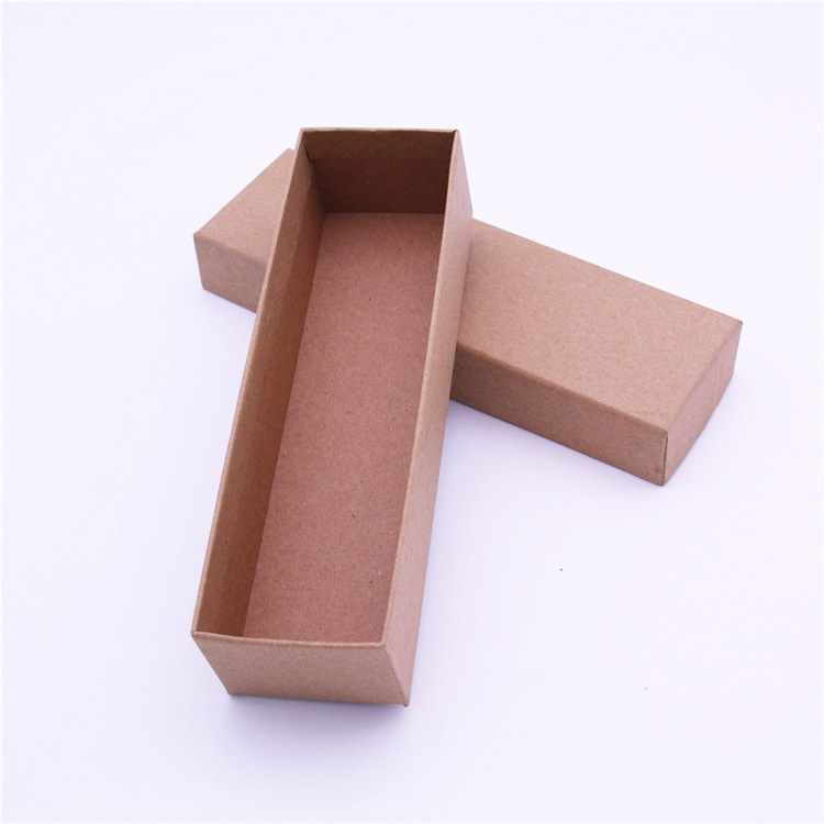 Factory Direct Supply Tiandigai Hairpin Box Kraft Paper Packing Box Universal Car Hanging Box Rectangular Gift Box