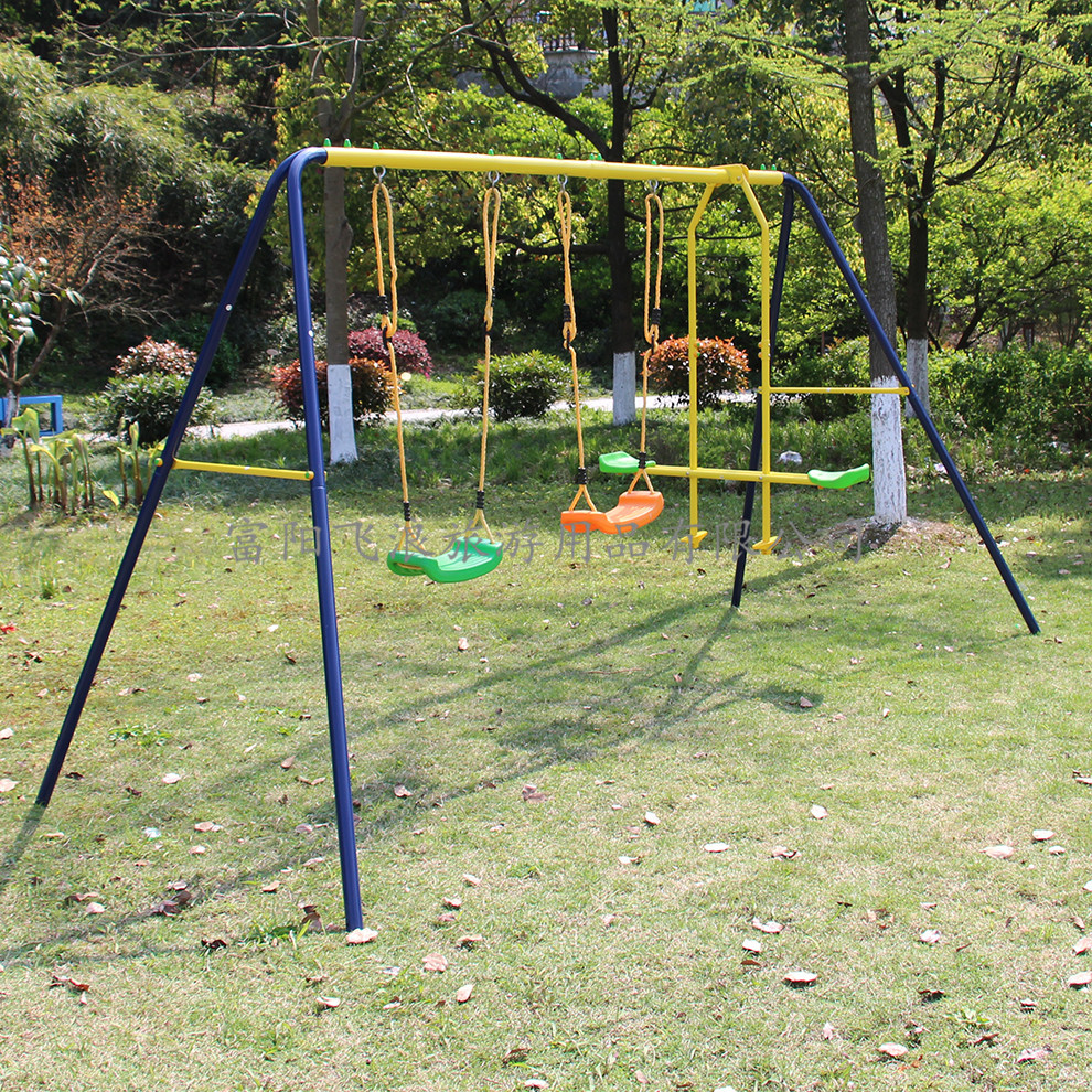 室内外组合秋千架 多功能儿童秋千架子摇摆吊椅 厂家批发游乐设备