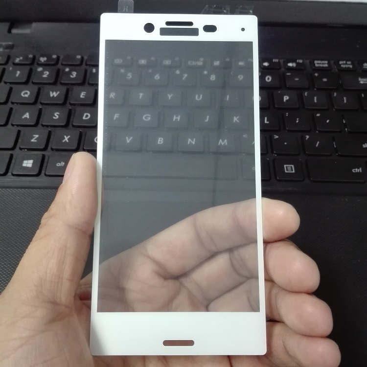 索尼xc手机曲面3d全屏sony xc全覆盖防刮钢化玻璃贴膜