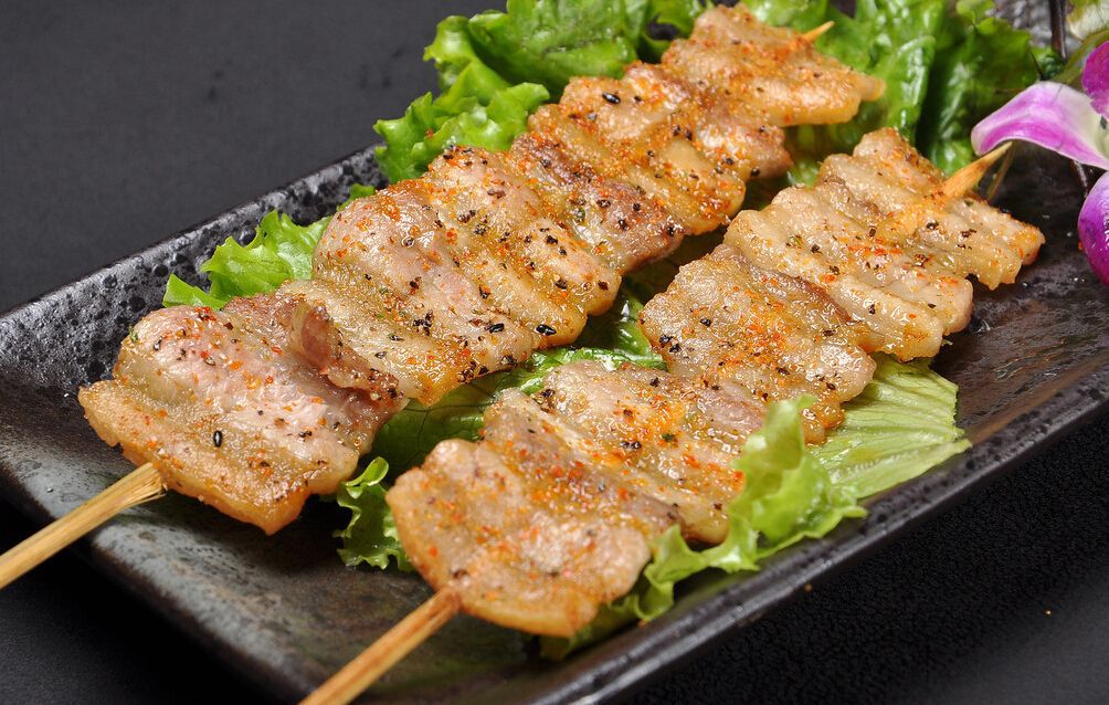 润千年猪五花肉串20串包约800克五花肉串烧烤半成品