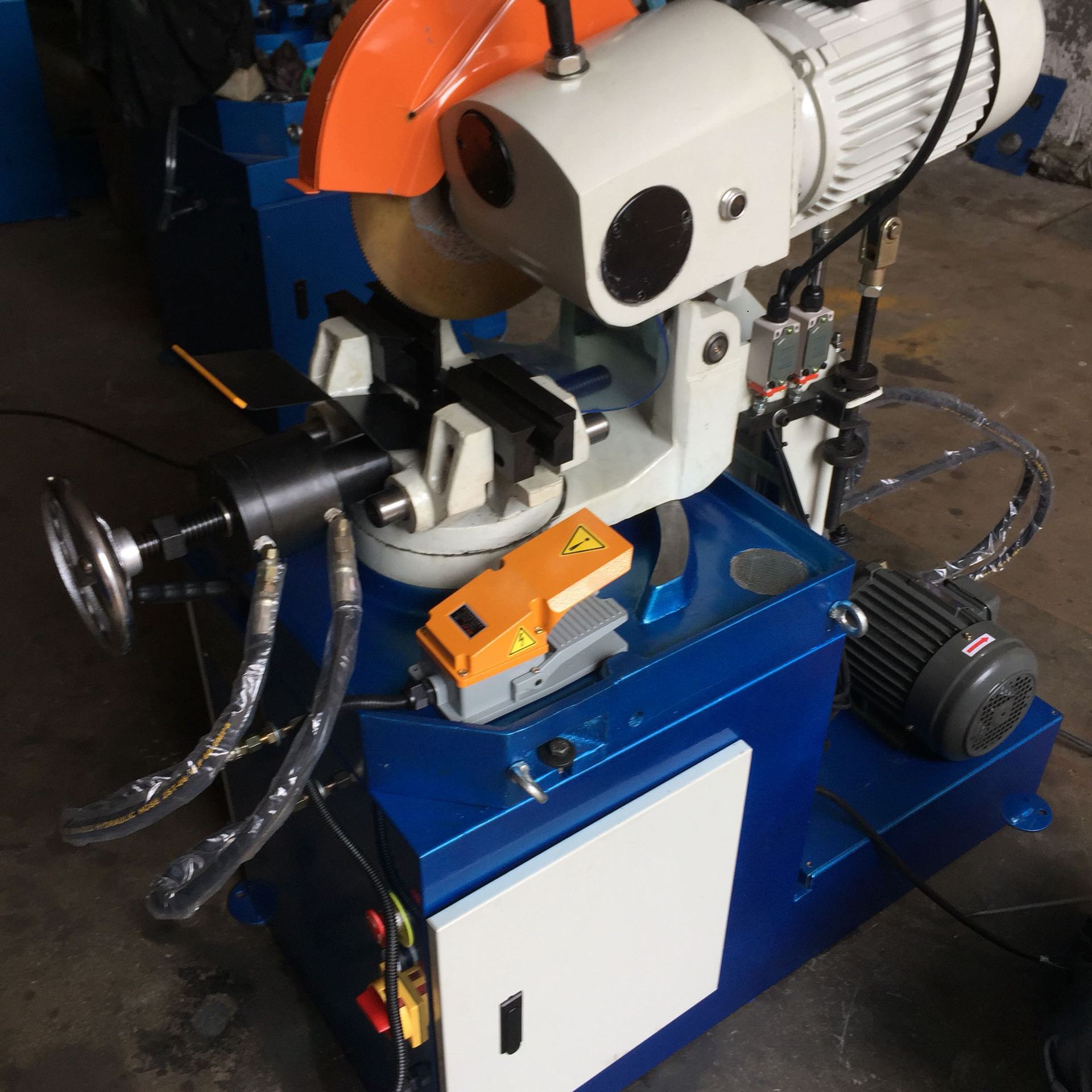 275/315自动切管机 精密无毛刺切管机金属圆锯机管材高速切割