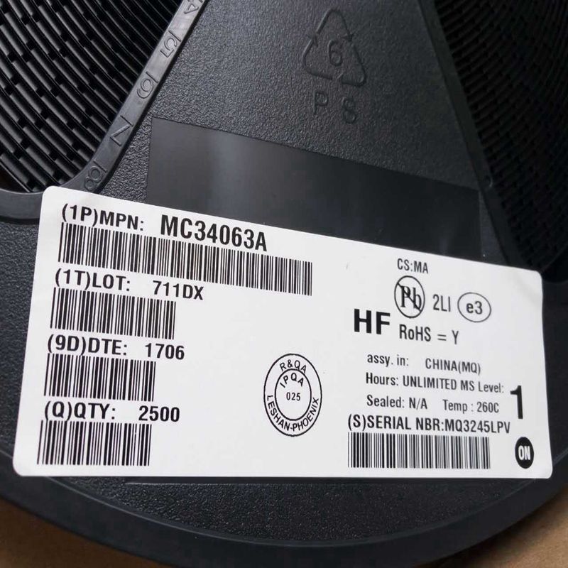 全新现货集成电路 mc34063a sop-8 大芯片 足1.5a