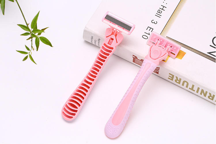 手动剃须刀女士刮毛刀私处腿毛腋毛除毛器六层刀片活动刀头散装