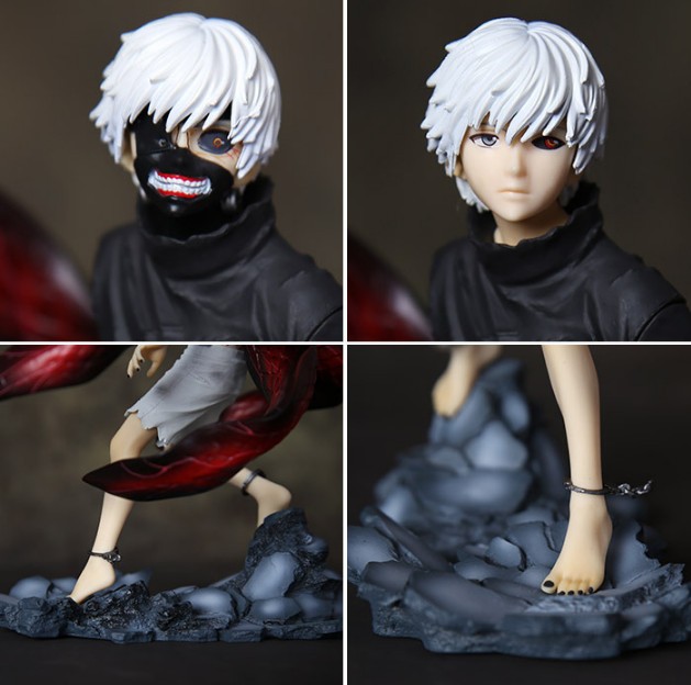 寿屋 东京食尸鬼 东京喰种 金木研 觉醒 可替换头 手办