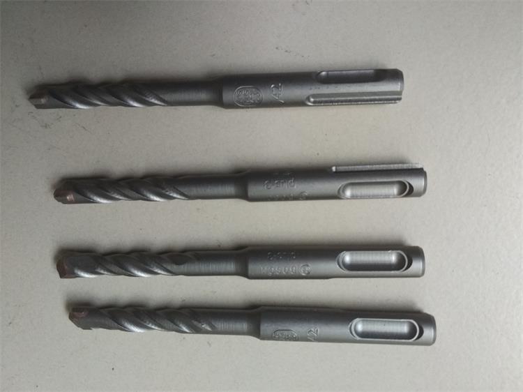 博世3系冲击钻头圆柄四坑两刃电锤钻头13-25x160-460mm钻水泥砖墙