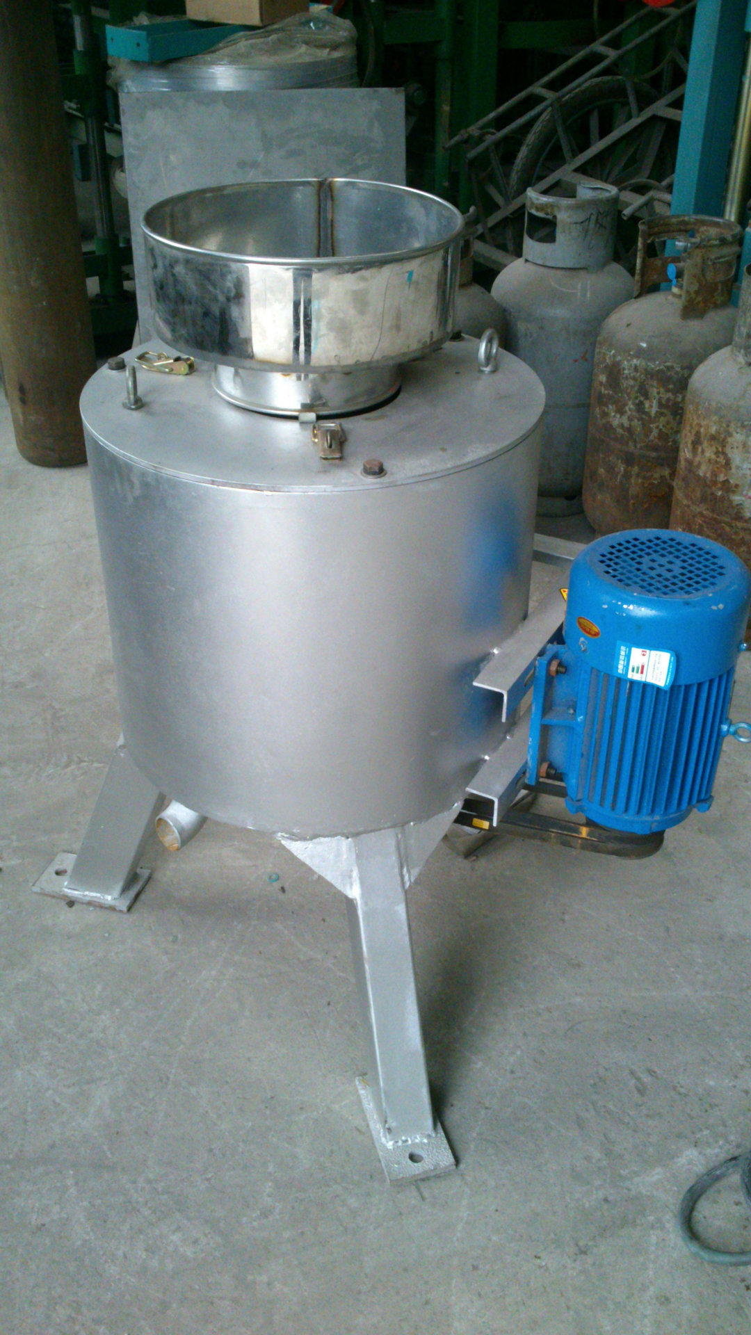 小型食用油滤油机 立式花生油离心滤油机