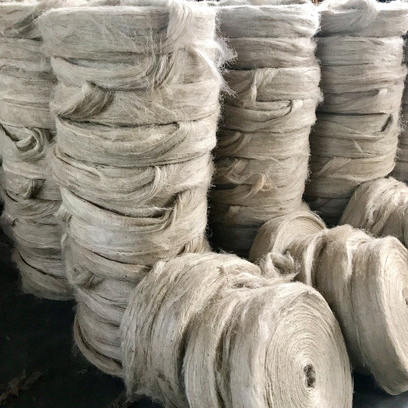 厂家供应管道密封麻丝批发定制堵漏麻丝白麻丝