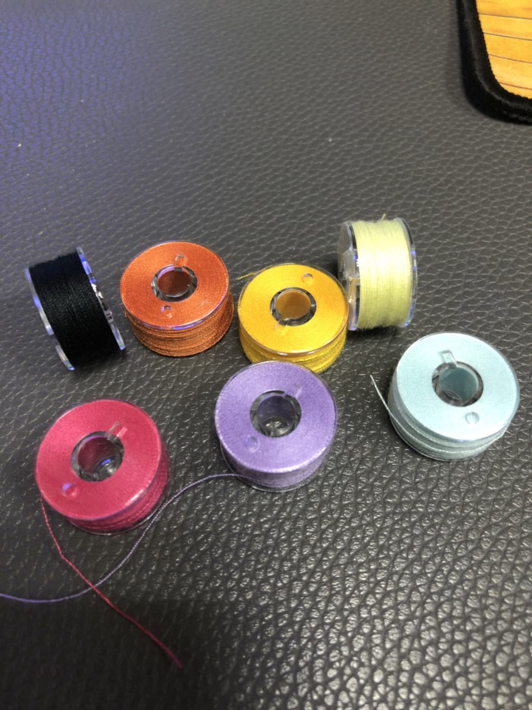 缝纫机底线带线梭芯缝纫机底线缝纫线满线50米