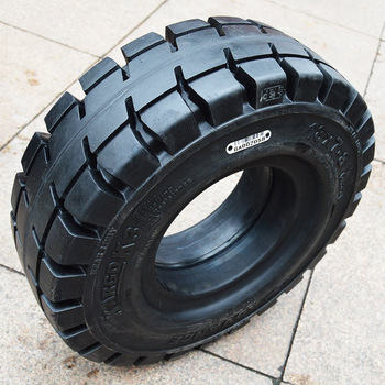 【实心叉子车轮胎】朝阳叉车实心轮胎价格_3t叉车实心轮胎图片