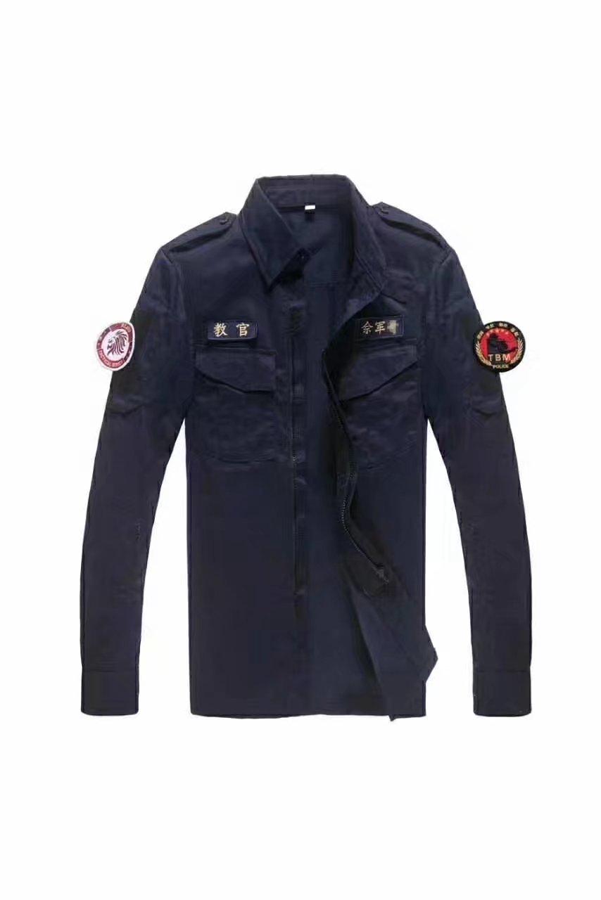 教官作训服 教官作战服 教官服 蓝色教官服 99服
