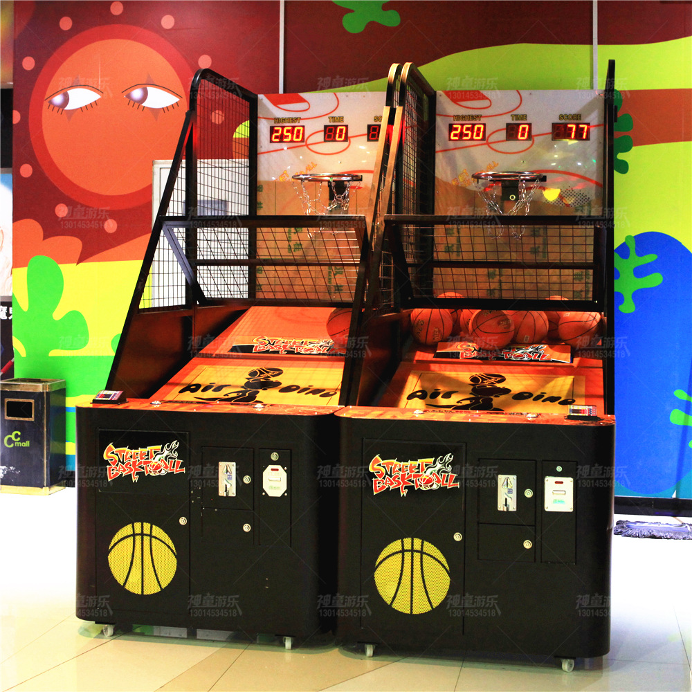 篮球机电玩城 投币游戏机 豪华竞技篮球机投篮机成人儿童电玩设备