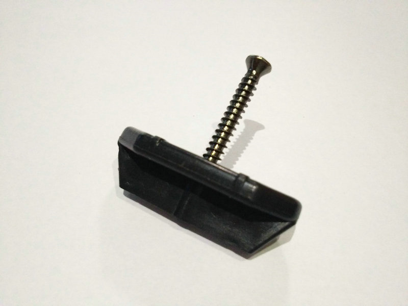 塑木地板专用卡扣 三角塑料卡扣 配塑木地板专用自钻卡扣螺丝