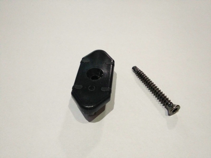 塑木地板专用卡扣 三角塑料卡扣 配塑木地板专用自钻卡扣螺丝