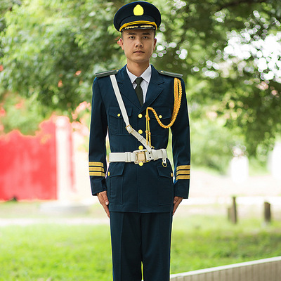 厂家直销 护卫队仪仗队制服 升旗手文工团kj男士礼服套装代发