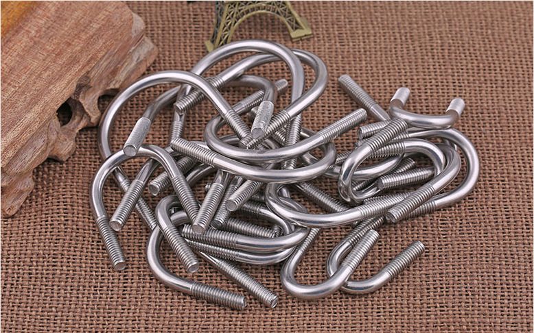 标准304不锈钢u型螺丝 u型卡 u型螺栓 u形管卡 骑马管箍 m12