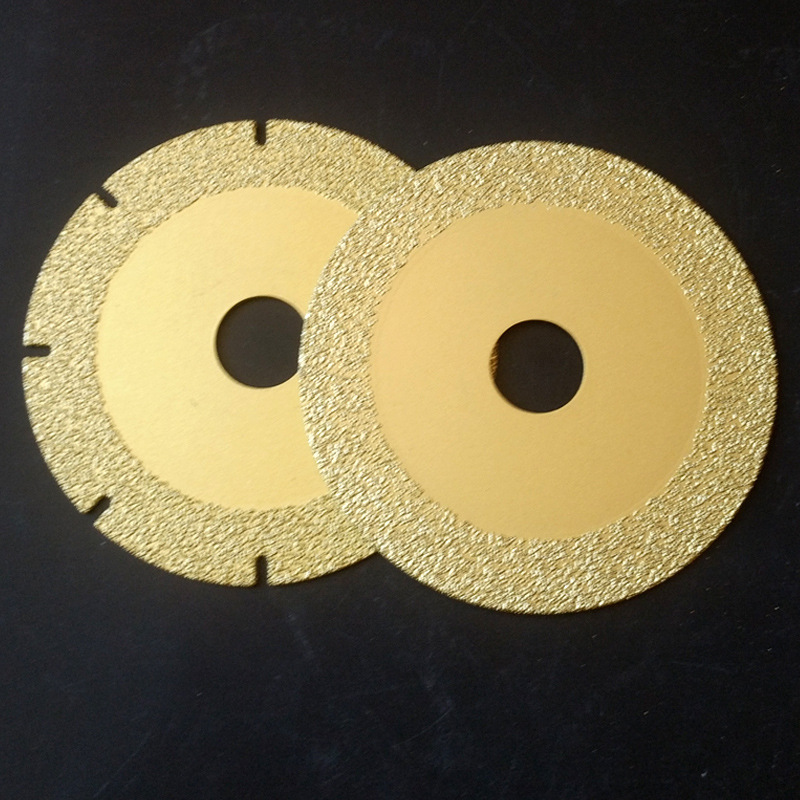 厂家直销 大理石金刚石花岗岩石材钎焊锯片切割片无齿瓷砖片