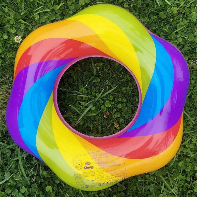 风车游泳圈厂家 海之蓝 加厚环保 充气救生圈 成人泳圈 现货批发