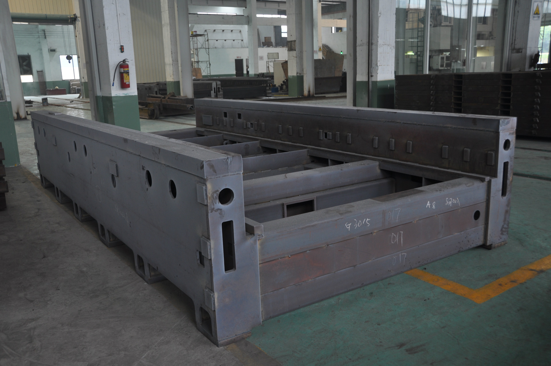 专业供应 机架焊接加工 机架床身加工制造 镗铣床身制造加工