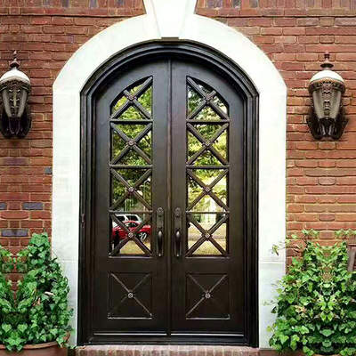 厂家订制碳钢门别墅进户门 防盗单元碳钢门 钢质进户金属门