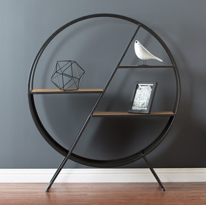 现代客厅卧室置物架多宝格饰品架玄关架书架物品收纳架创意展示架