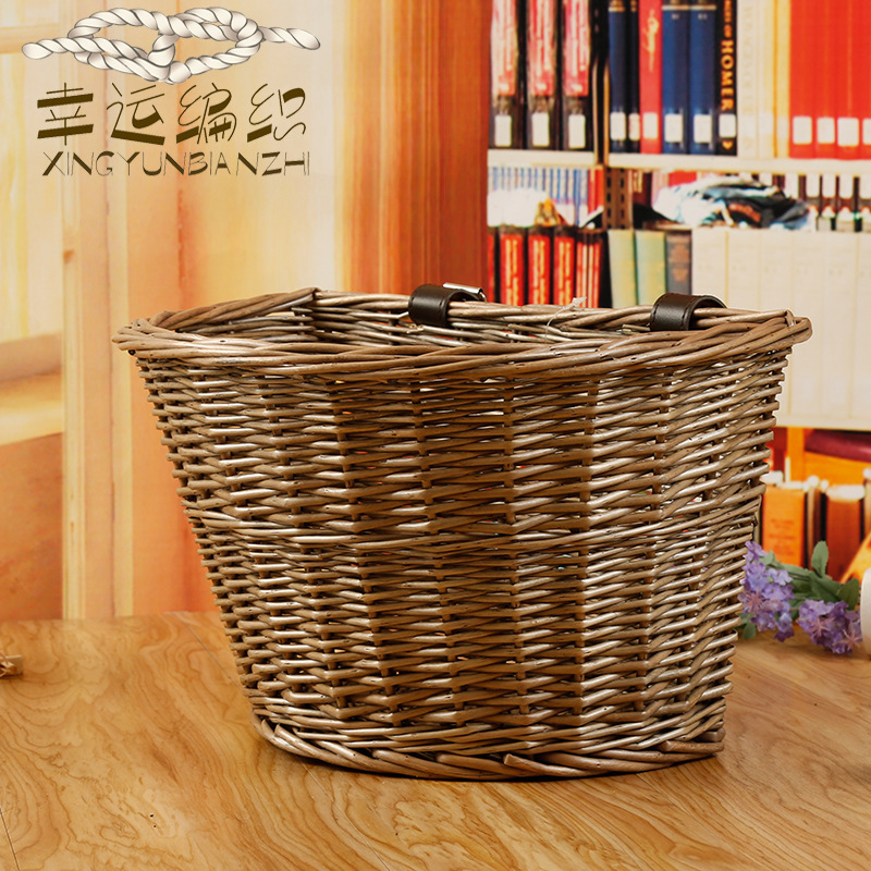 Shandong Linyi Factory Direct Supply Supply Bicycle Shopping Basket Environmental Protection Shopping Cart Basket Factory in Stock Wholesale Basket