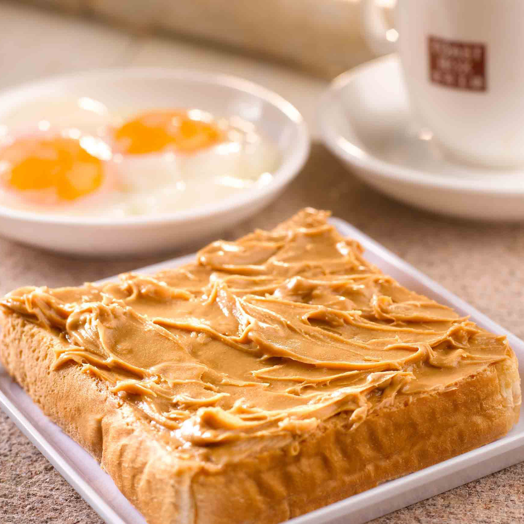 花生酱吐司面包