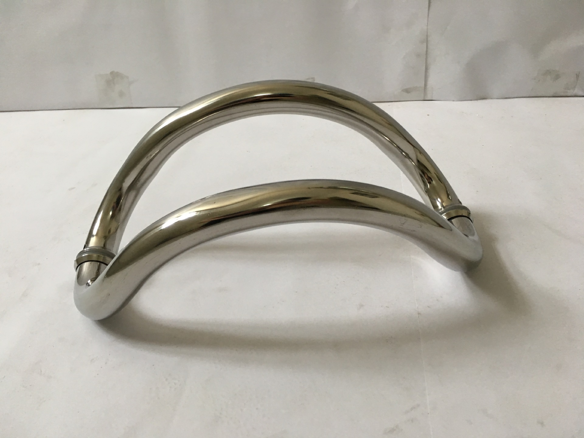 半圆弯头c型双弯拉手 淋浴房 玻璃门 木门 不锈钢门拉手 摩登拉手