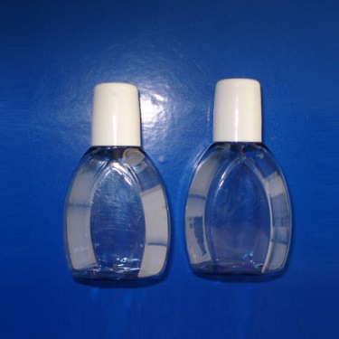 厂家直销塑料瓶 椭圆型滴眼液瓶 10ml眼药水瓶 pet三件套滴眼瓶