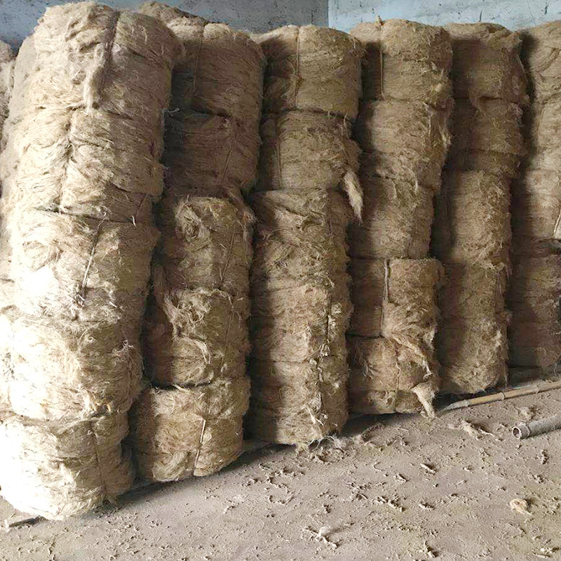 伸缩缝专用黄麻丝 浸油麻丝 麻纤维植物纤维沥青焦油麻丝麻类原料