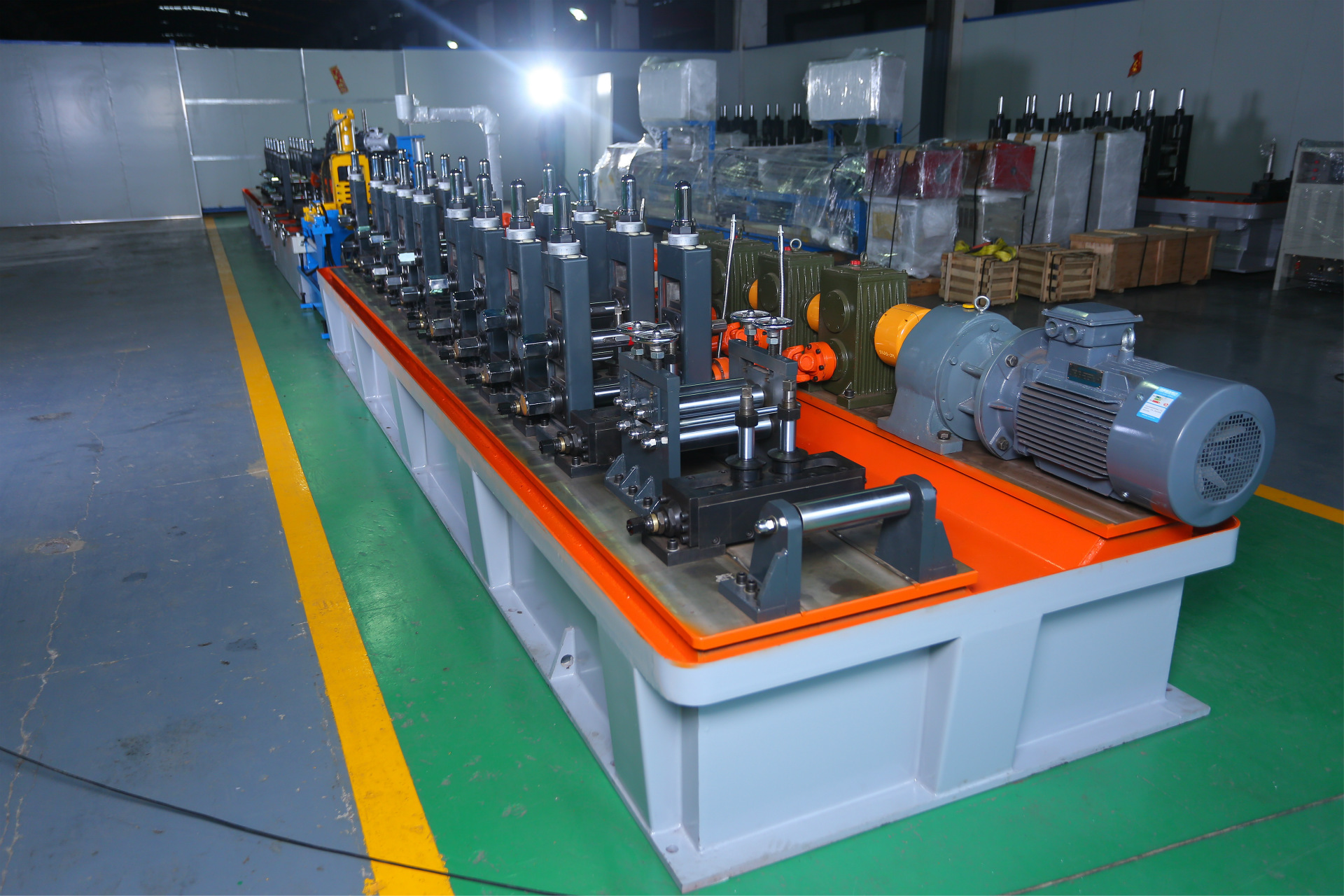 不锈钢水管制管设备 国家提倡安全健康的不锈钢居民饮用水管道  生产