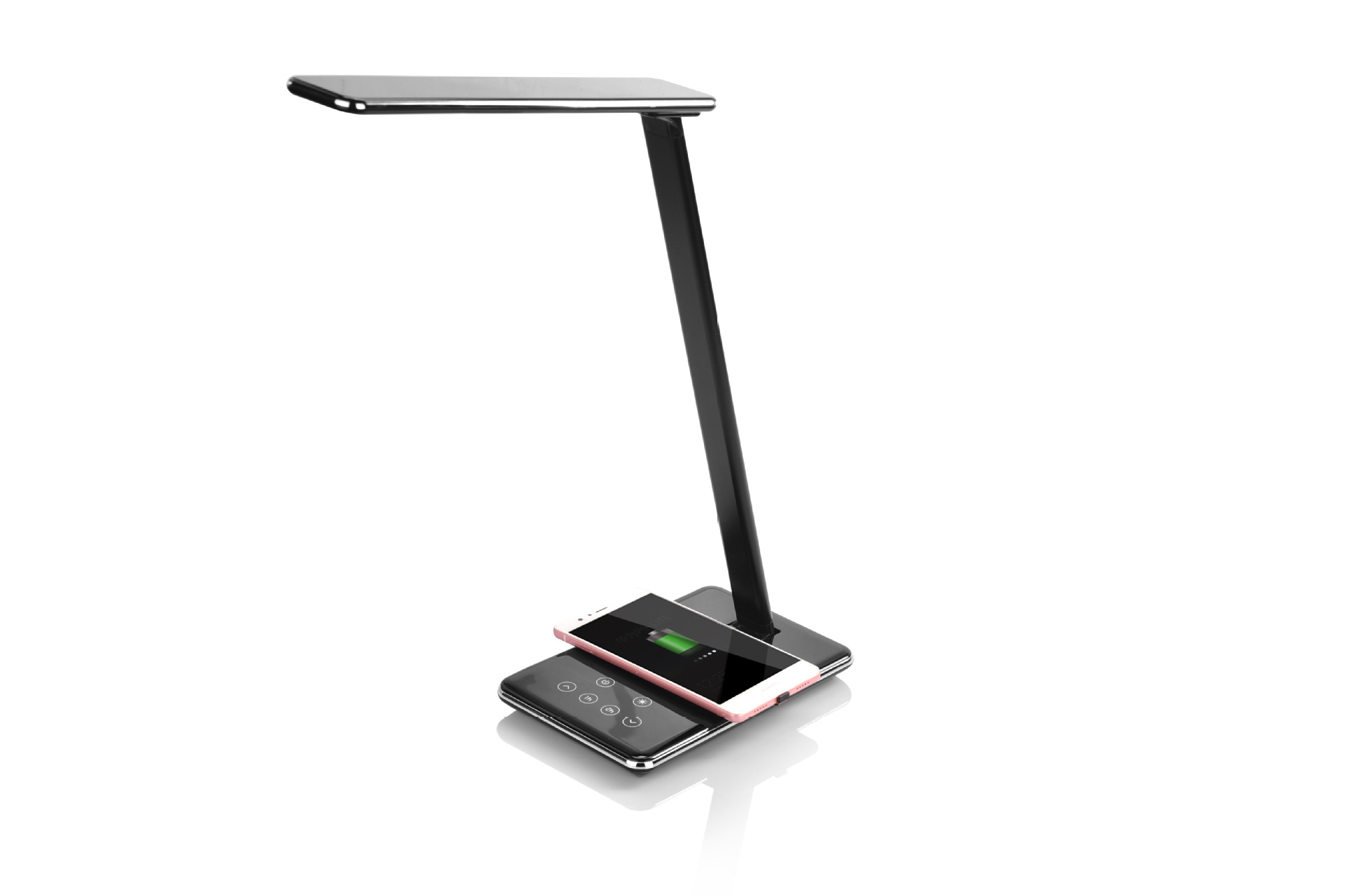 无线充电台灯led,苹果,三星手机无线充电器,无线充电台灯工厂