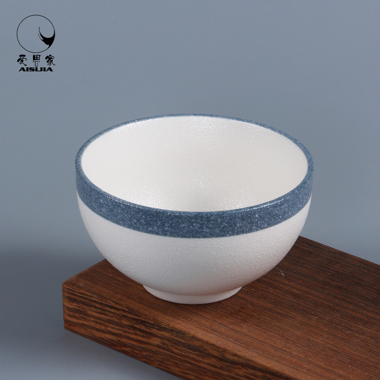 厂家直销批发 外贸陶瓷餐具瓷器日韩式雪花釉陶瓷碗中式碗米饭碗