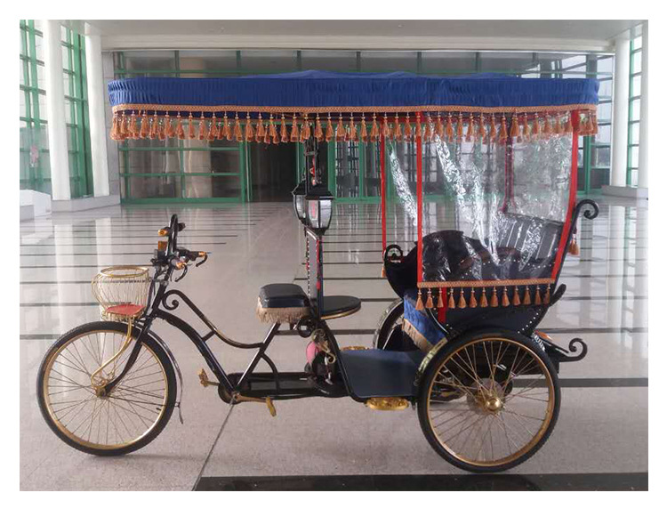 2020款黄包车 旅游观光车 仿古三轮车 婚庆专用车