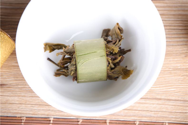 云南普洱产地货源 小香竹罐茶普洱生茶 竹筒茶生态普洱