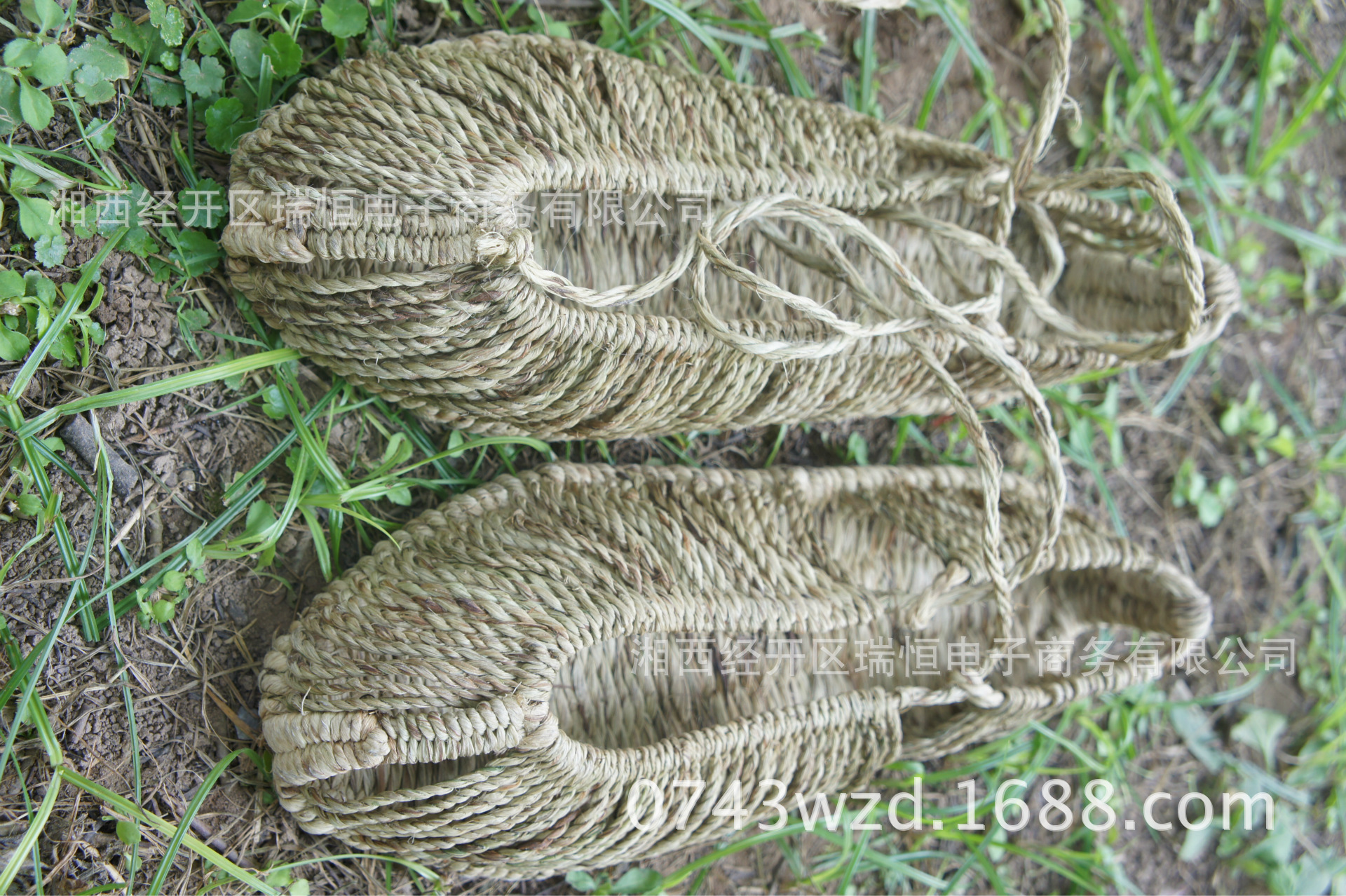 合作社一手货源直销手工高档精品日韩麻草鞋 手工编织麻鞋批发