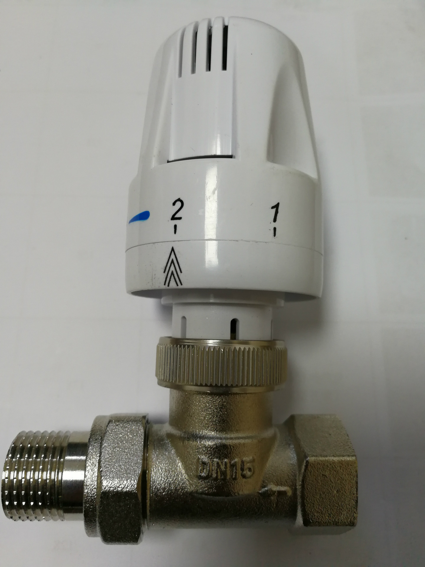 阀门三通温控阀批发 pp-r散热器自动恒温控阀直式地暖智能恒温阀