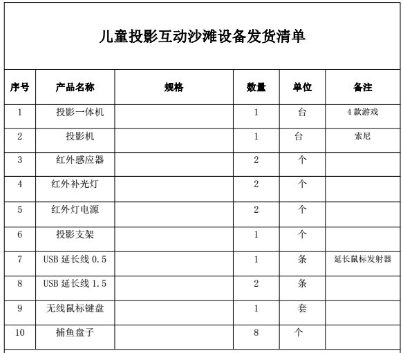 儿童投影魔幻沙滩沙桌儿童乐园淘气堡策划加盟 互动投影设备厂家