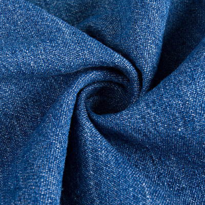 21支竖竹节 全棉牛仔布 衬衫连衣裙童装牛仔面料 四季面料