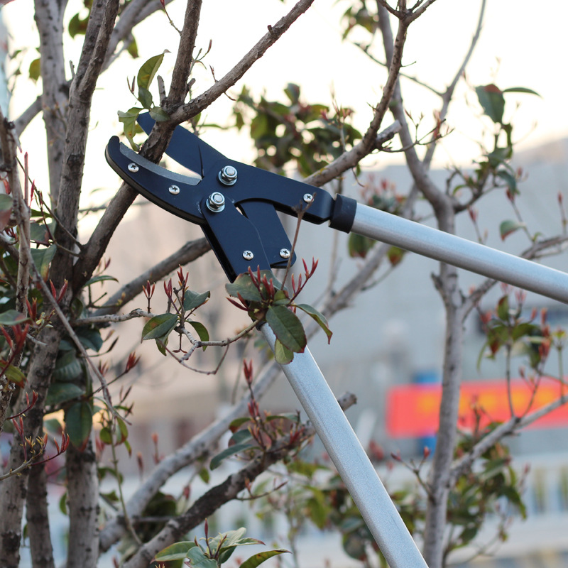 园林工具粗枝剪刀带配件双色粗钢管不绅缩大力士大力剪