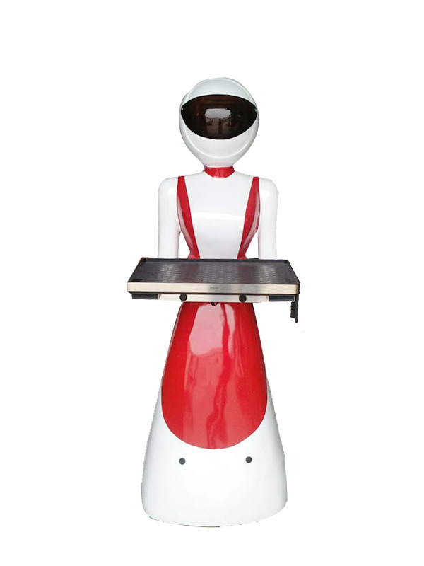 威朗餐厅机器人智能语音对话 送餐 传菜 迎宾机器人厂家直销