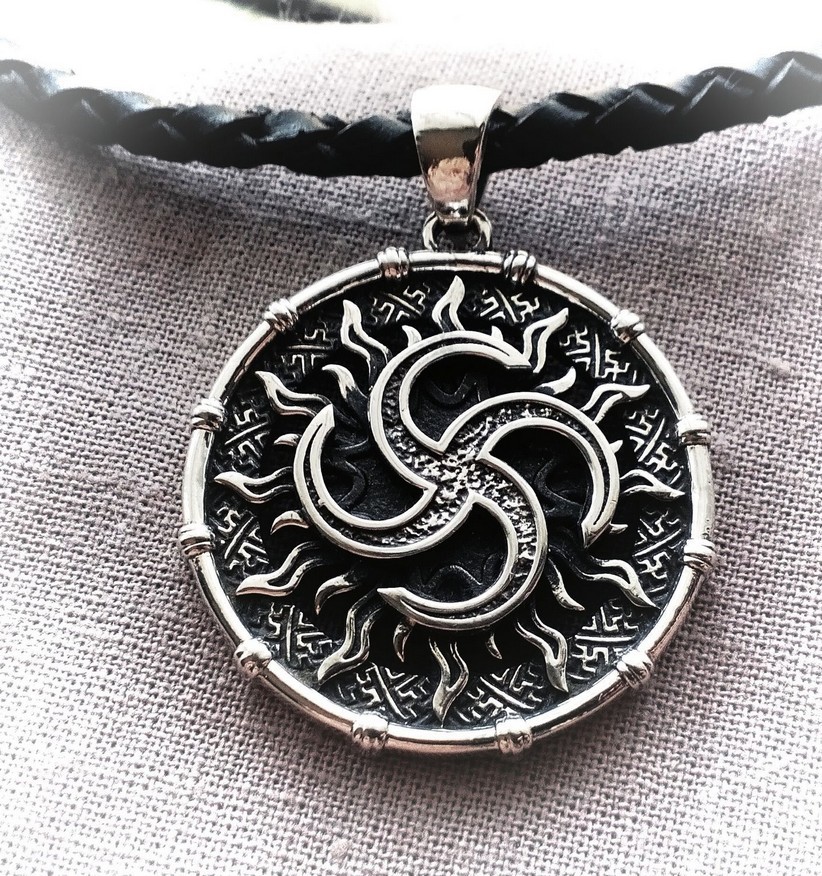 外贸热款北欧神话斯拉夫凯尔特图腾项链男吊坠厂家直销-阿里巴巴