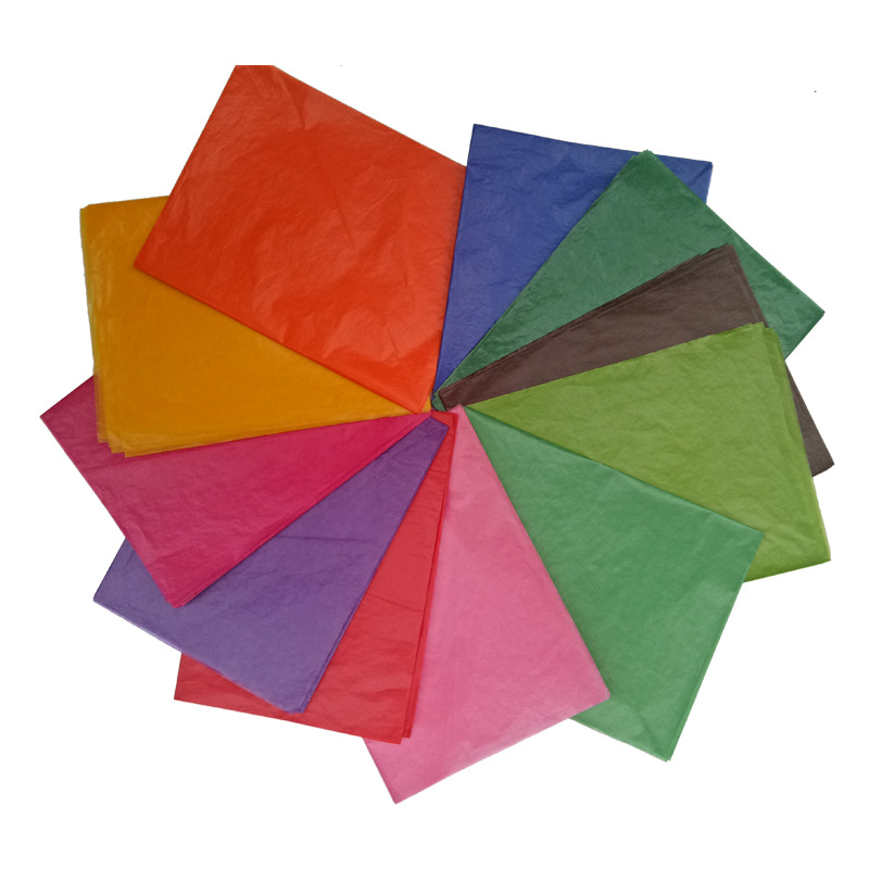 库存蓝色蜡光纸 现货才是硬道理 常备十多种颜色彩色油光纸供选择