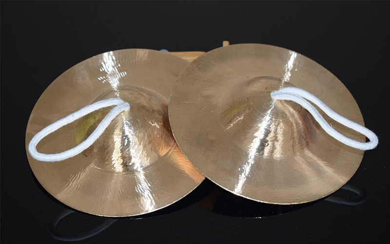 纯铜大中小京镲京剧钹水镲铪子15cm17厘米20公分的小铜学生镲法器