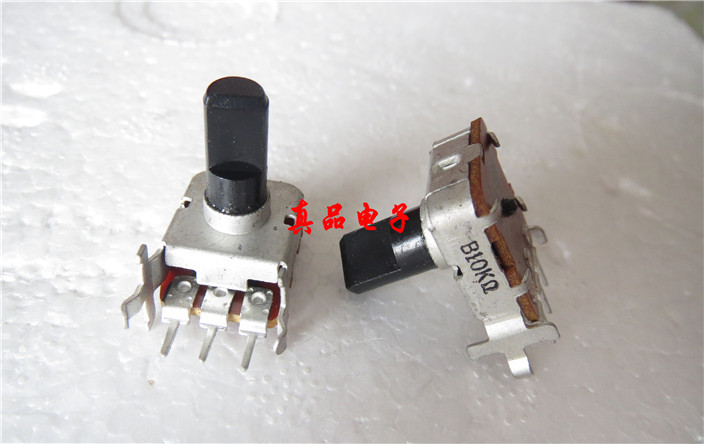 b10k b103 方型单联带架卧式音量电位器 半柄 柄长12mm 全新-阿里巴巴