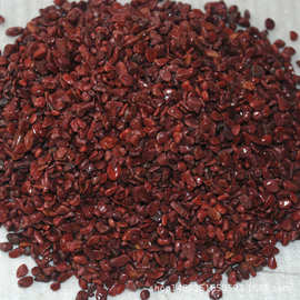 河南厂家批发 (红色)各种彩砂石 水洗石 机制石 胶粘石