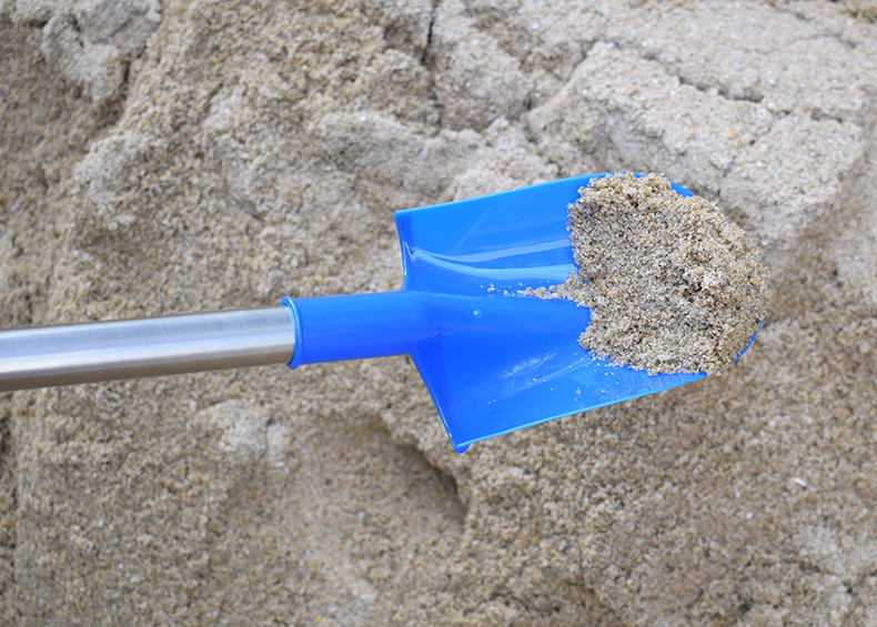 大号加厚不锈钢管沙滩铲夏日沙滩玩沙戏水铲子玩具地摊热卖铲子