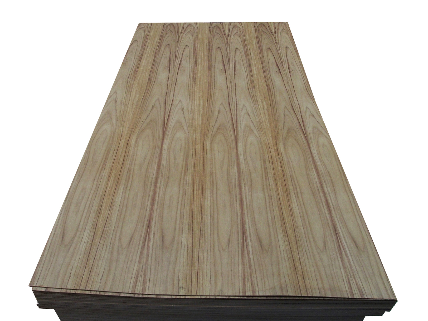 天然泰柚山纹木皮饰面板 高档环保家用装饰板材 e0环保